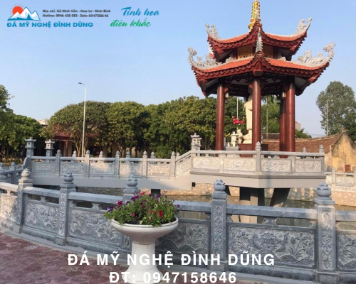 Thi Công Lan Can tại Chùa